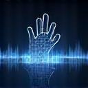 Icône représentant une main touchant des ondes, symbolisant les systèmes haptiques